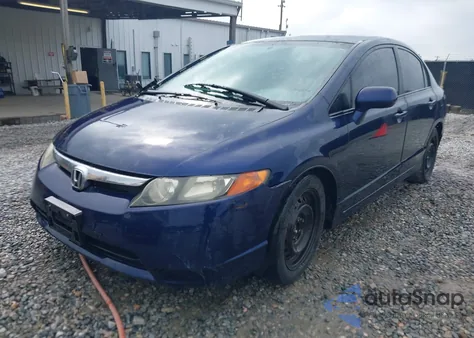 2007 Honda Civic Lx z USA, uszkodzony, nr VIN 1HGFA16557L127689